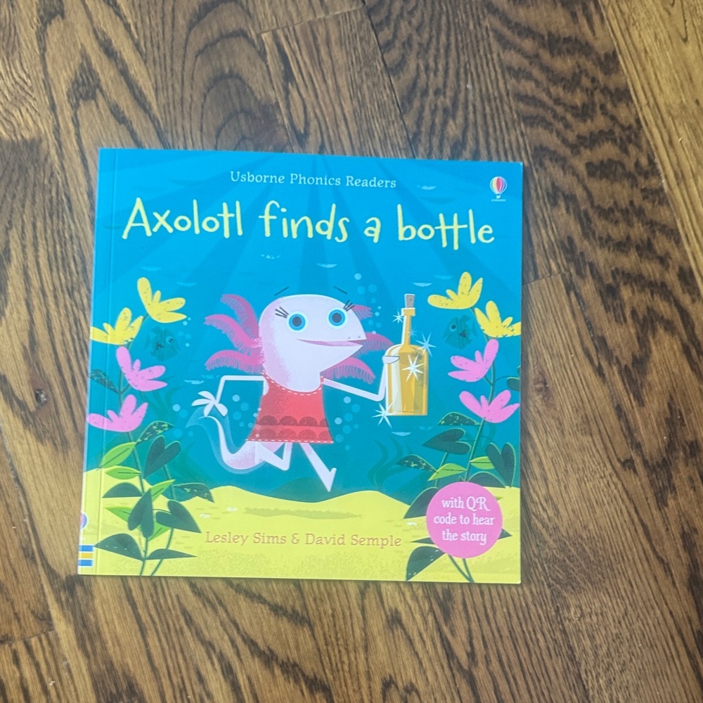Born Phonics Readers: Axolotl Adventure - Blue and Pink